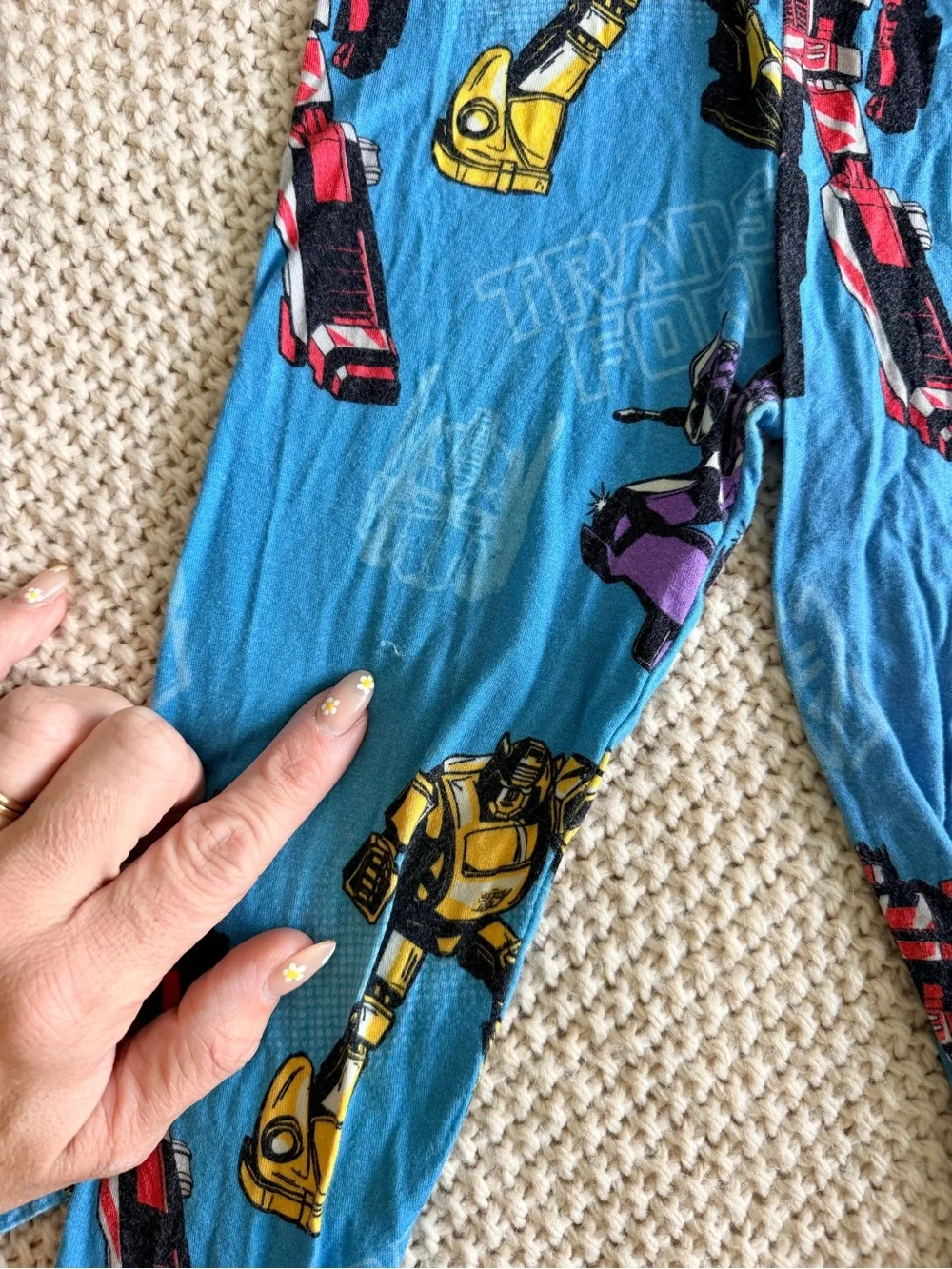 Bums & Roses x Transformers™ Bamboo Pajama Set 🤖💙